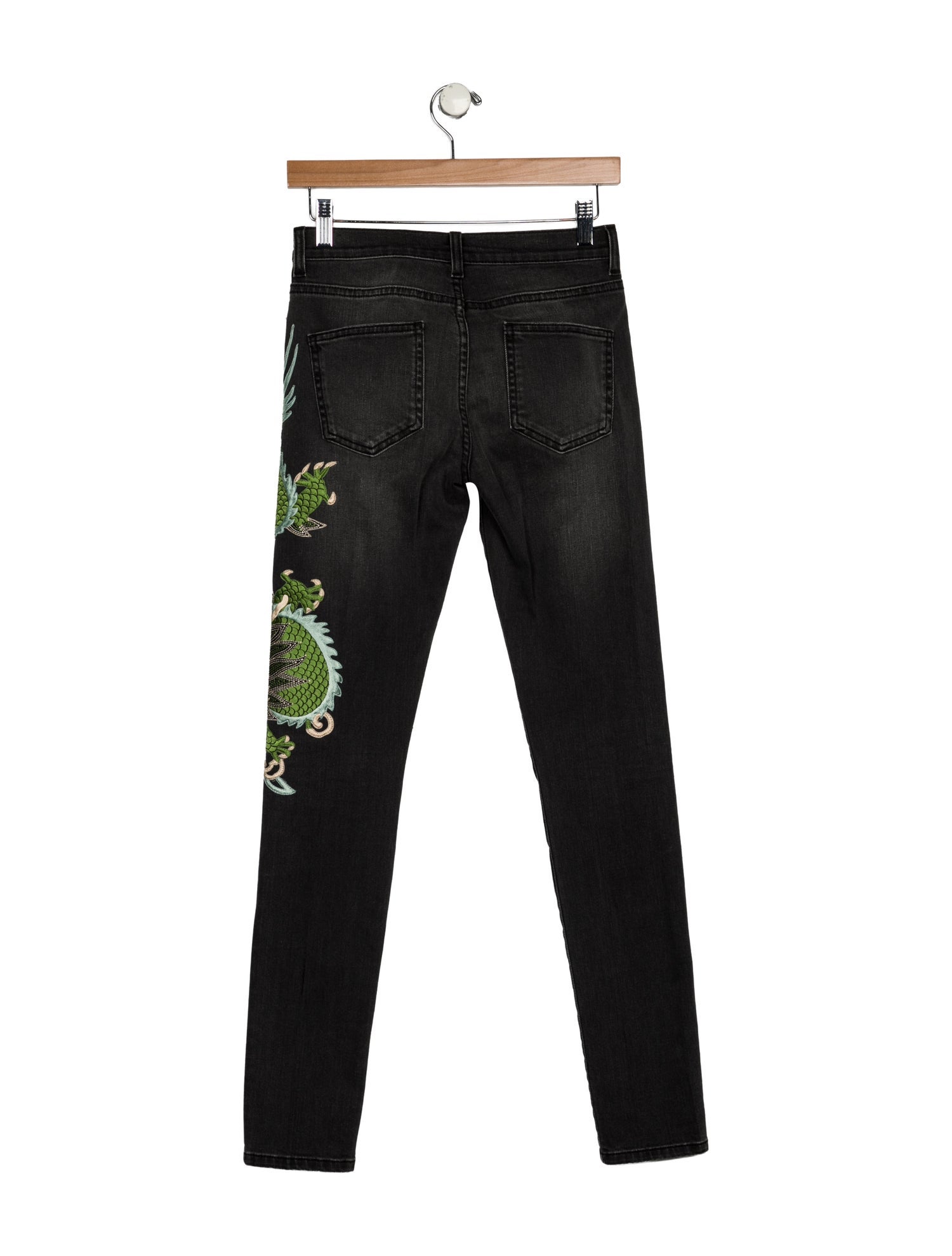 Gucci Mid-Rise Skinny Leg Jeans