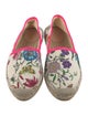 Gucci Flora Print Canvas Espadrilles