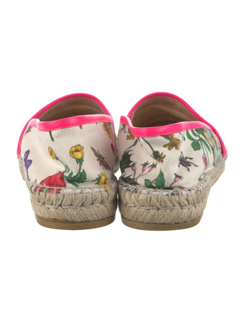 Gucci Flora Print Canvas Espadrilles