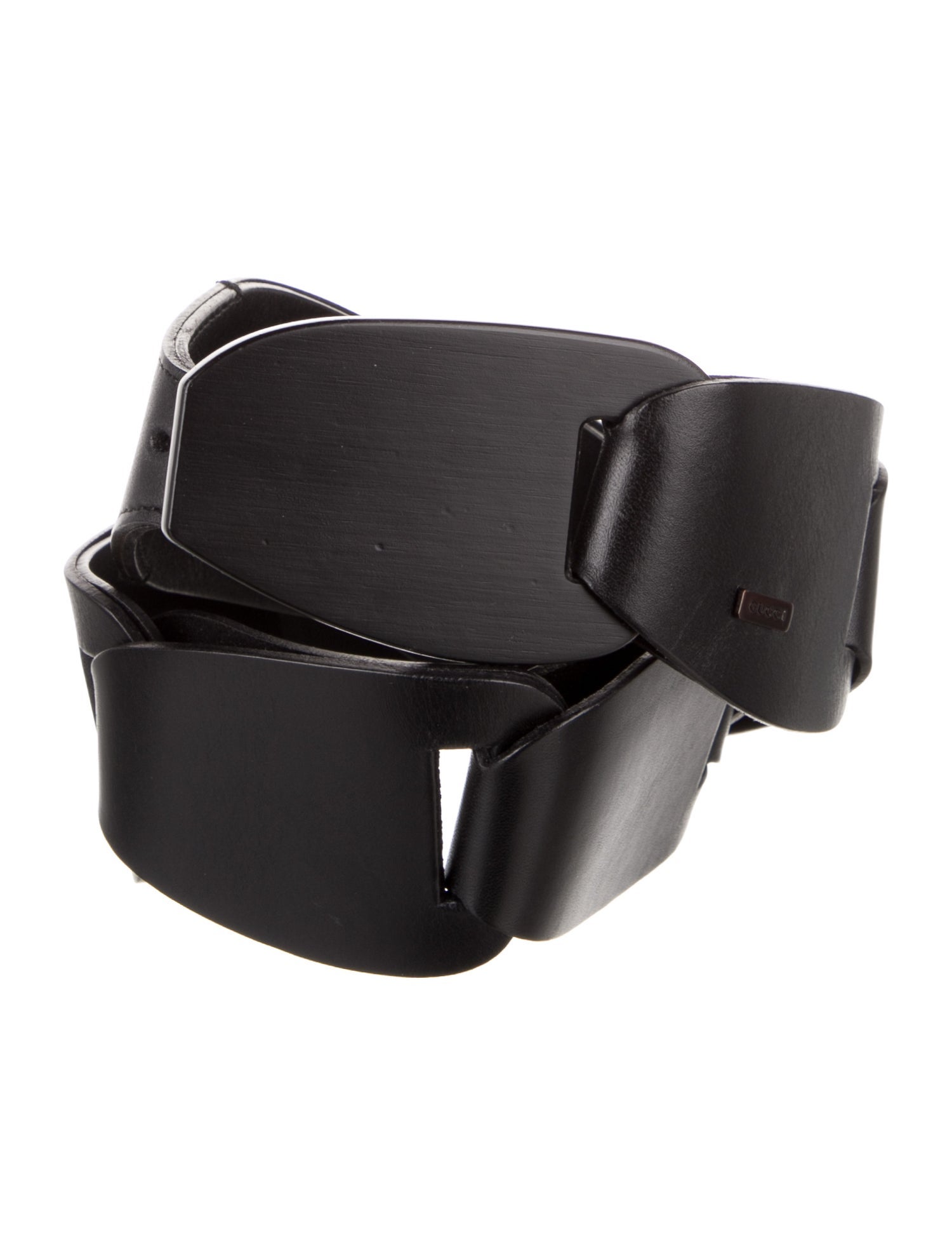 Gucci Wide Leather Waist Belt
