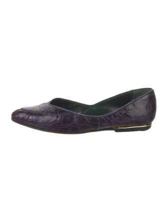 Gucci Leather Ballet Flats