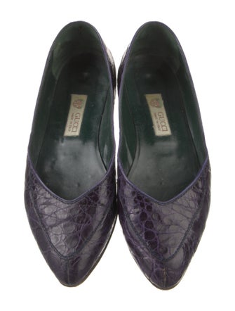 Gucci Leather Ballet Flats
