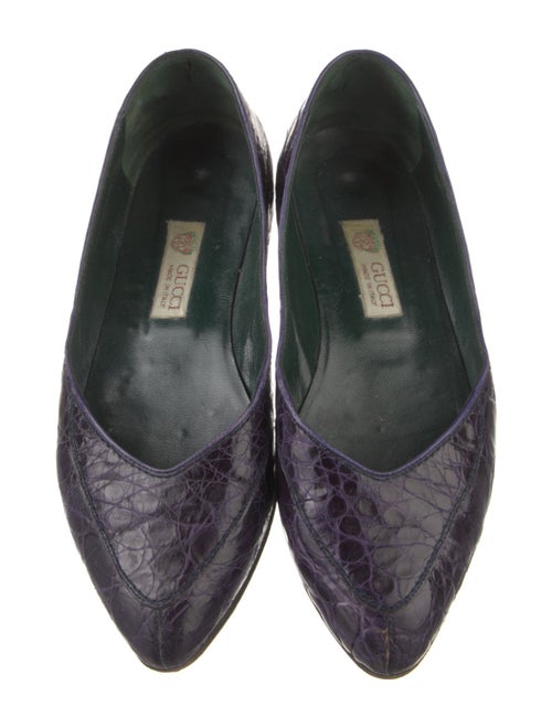 Gucci Leather Ballet Flats