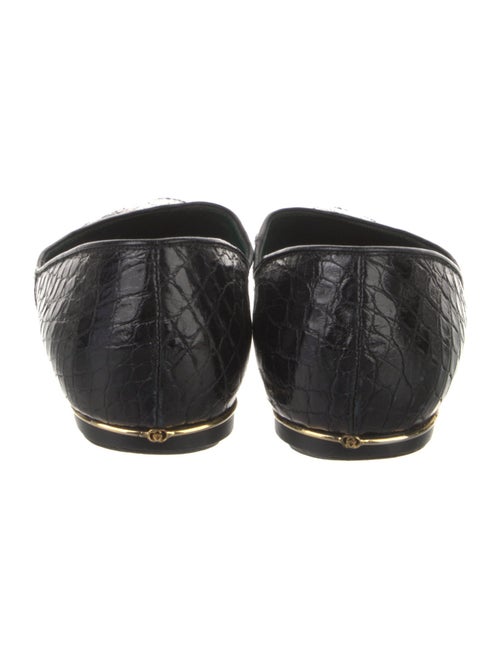Gucci Microguccissima Pattern Leather Flats