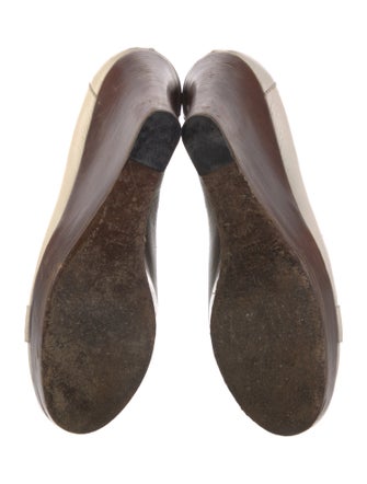 Gucci Horsebit Accent Leather Pumps