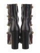 Gucci Interlocking G Logo Leather Boots