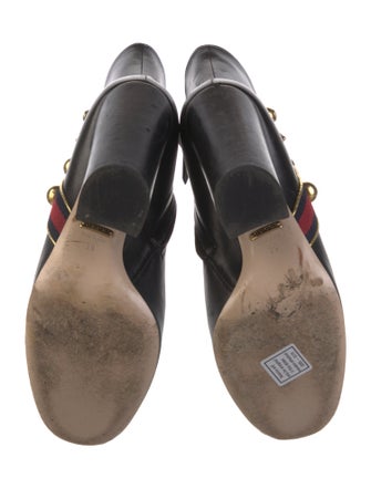 Gucci Interlocking G Logo Leather Boots