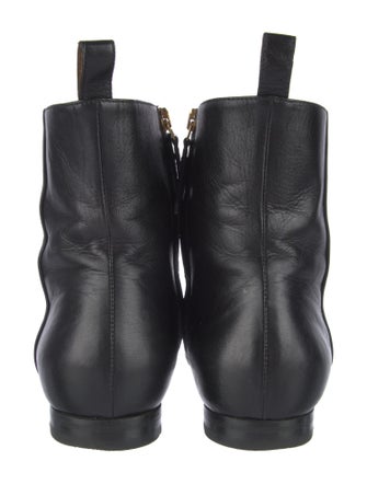 Gucci Horsebit Accent Leather Chelsea Boots