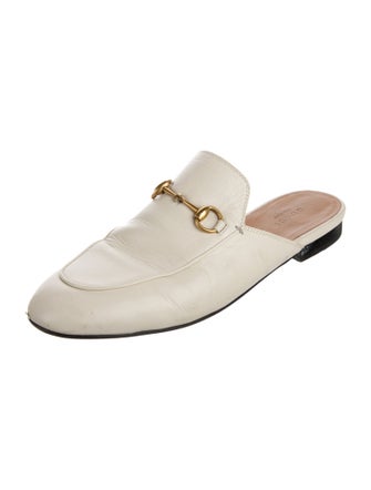 Gucci 1955 Horsebit Accent Leather Mules
