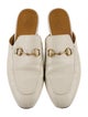 Gucci 1955 Horsebit Accent Leather Mules