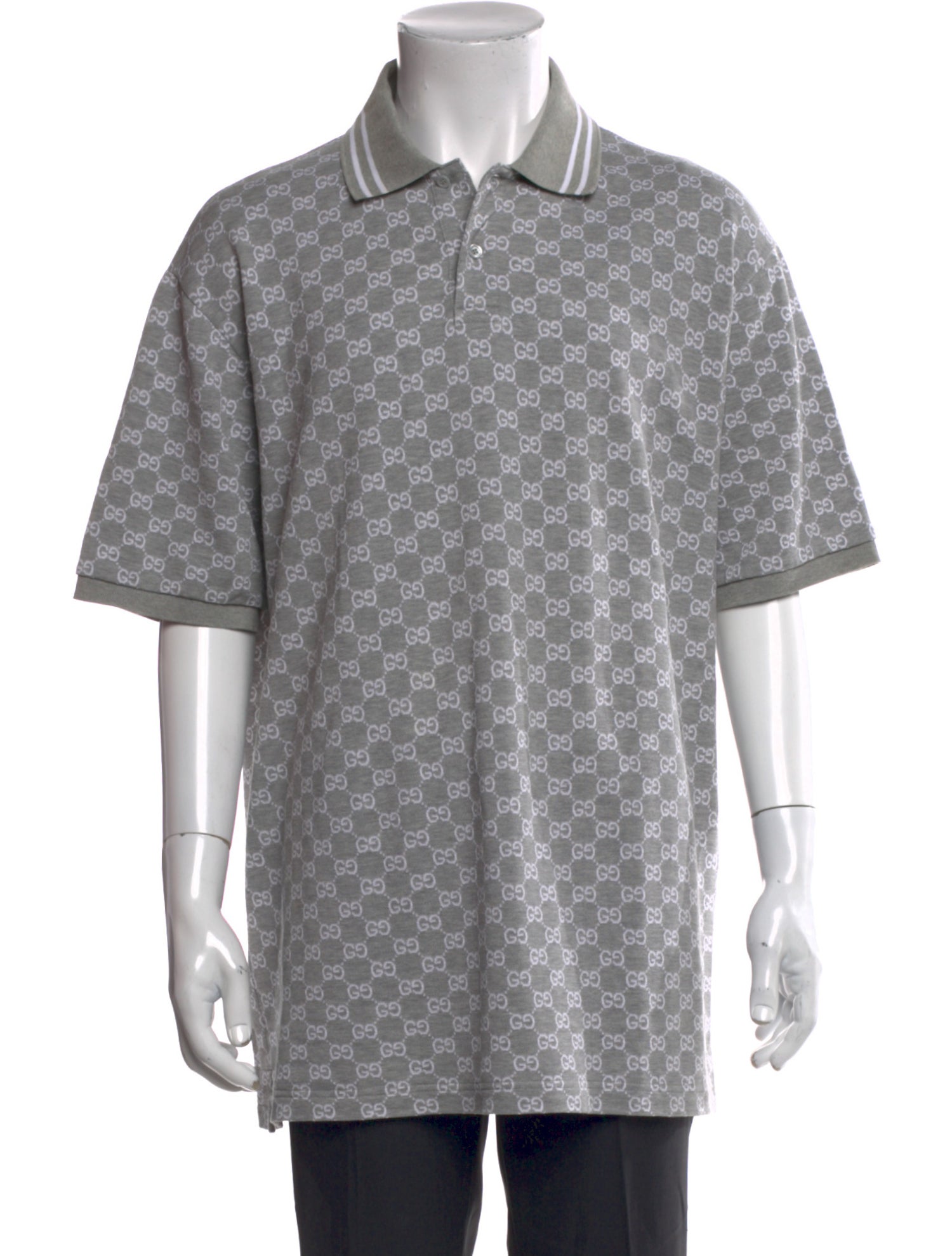 Gucci 2024 GG Logo Polo Shirt