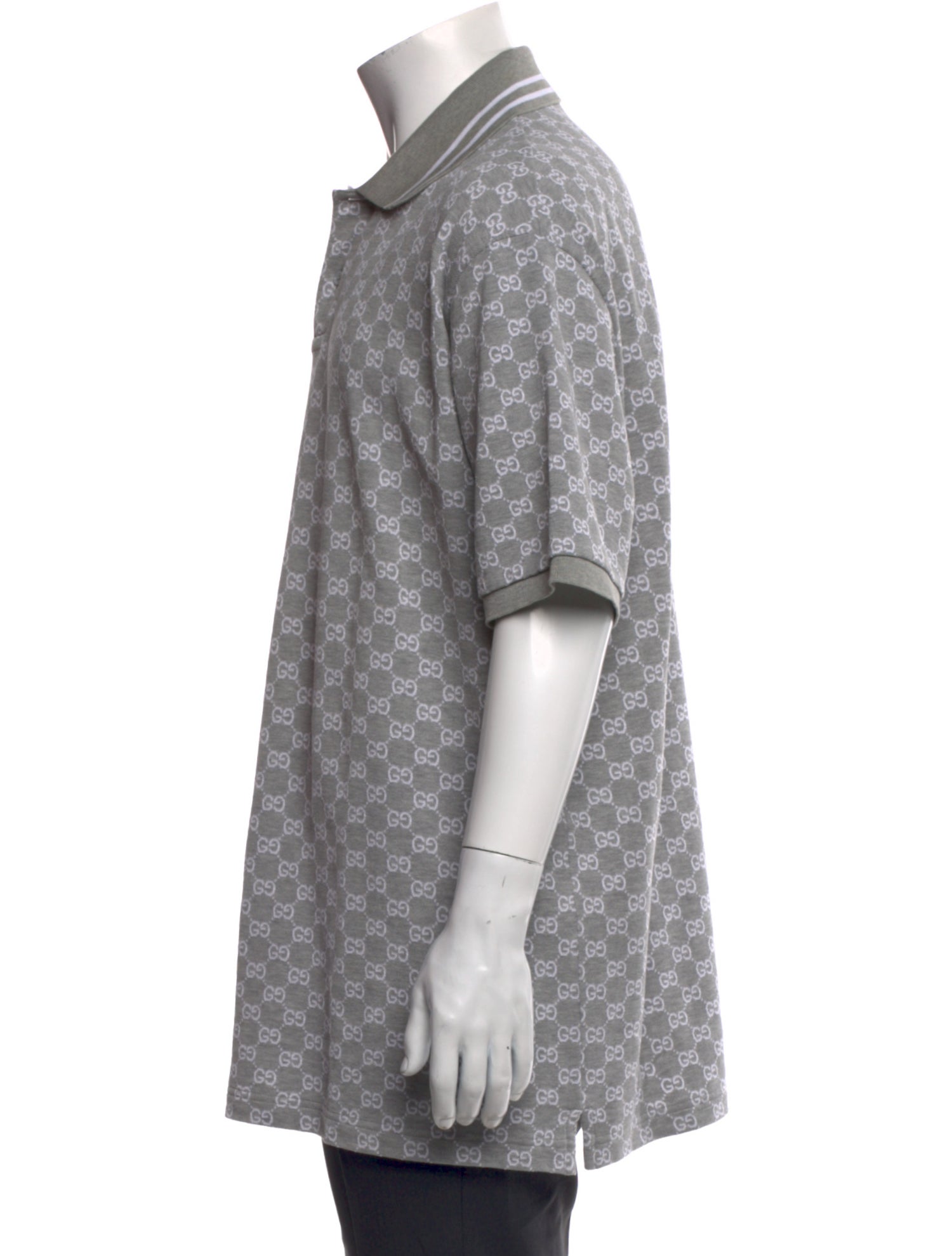 Gucci 2024 GG Logo Polo Shirt