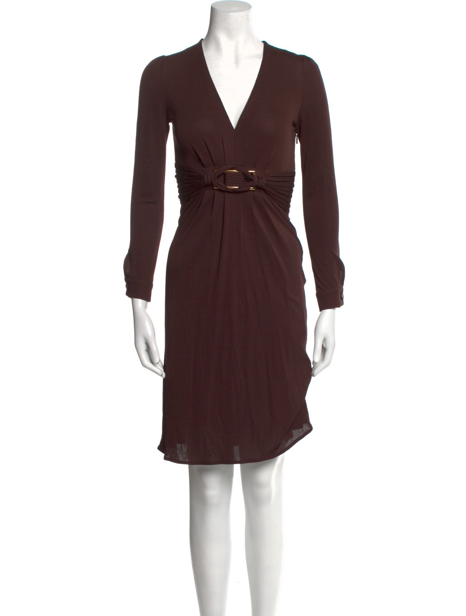 Gucci V-Neck Knee-Length Dress