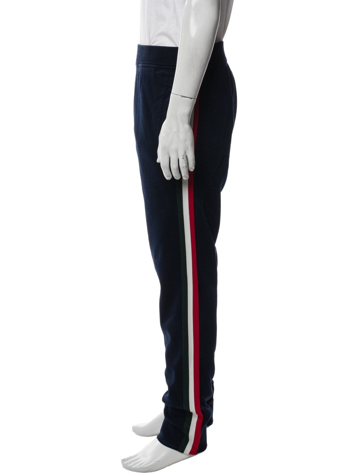 Gucci Gucci Web-Trimmed Jogger Pants Striped Lounge Bottoms