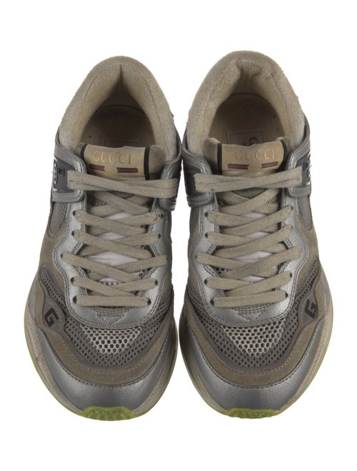 Gucci Interlocking G Logo Leather Sneakers