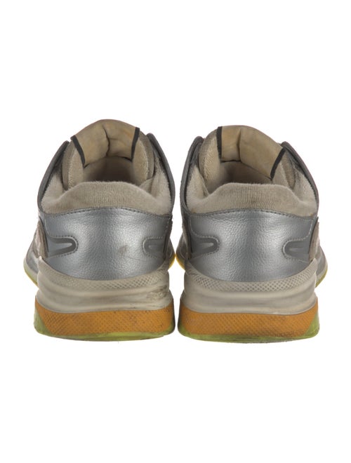 Gucci Interlocking G Logo Leather Sneakers