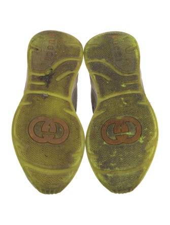 Gucci Interlocking G Logo Leather Sneakers