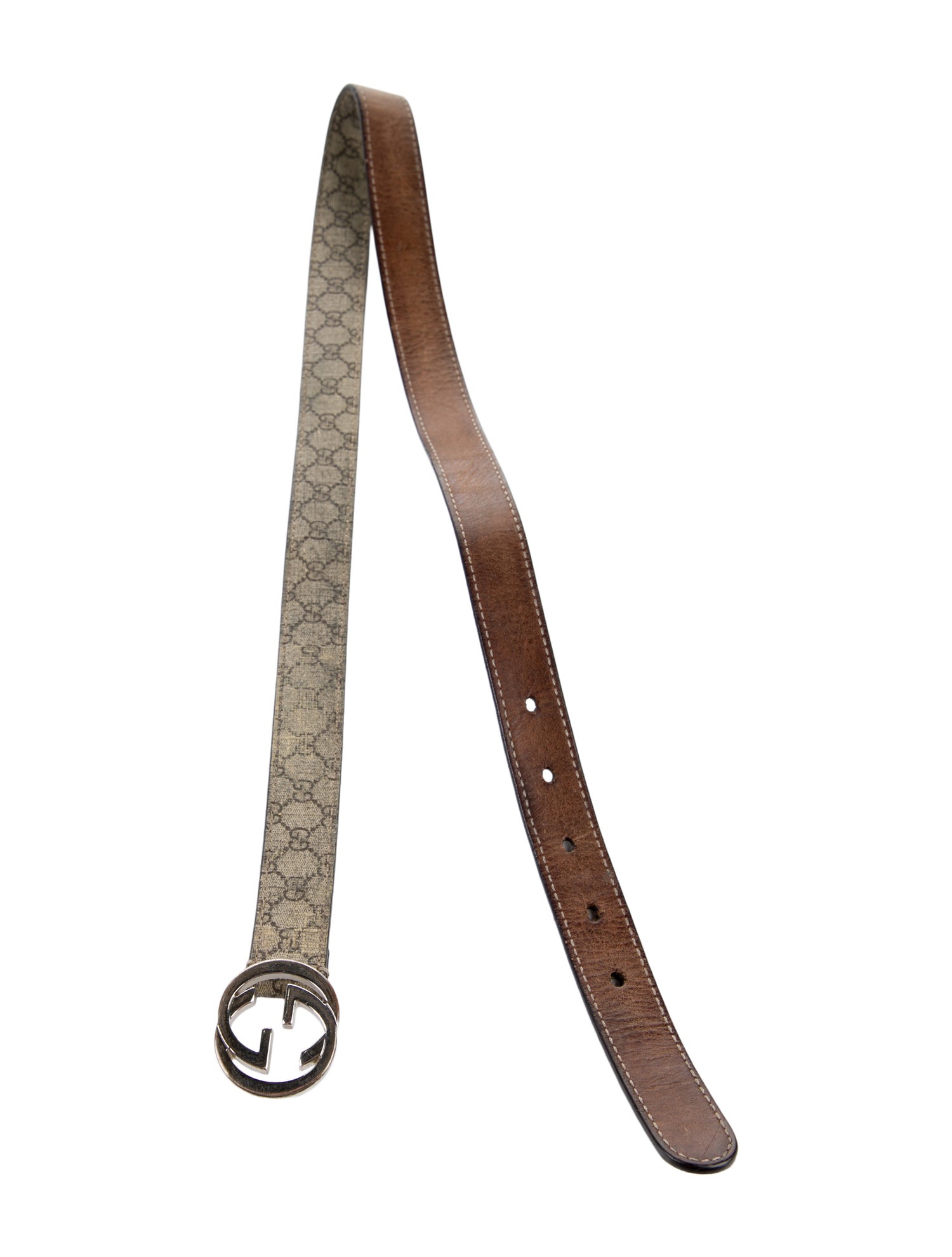 Gucci GG Logo Printed Belt