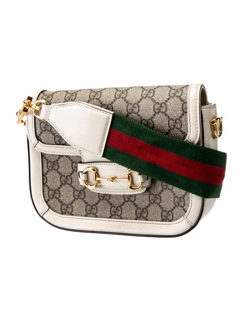Gucci GG Supreme Horsebit 19 Mini