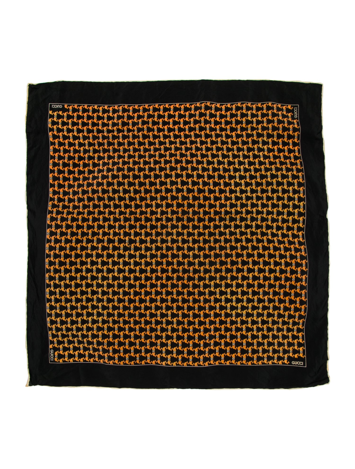 Gucci Silk Printed Scarf