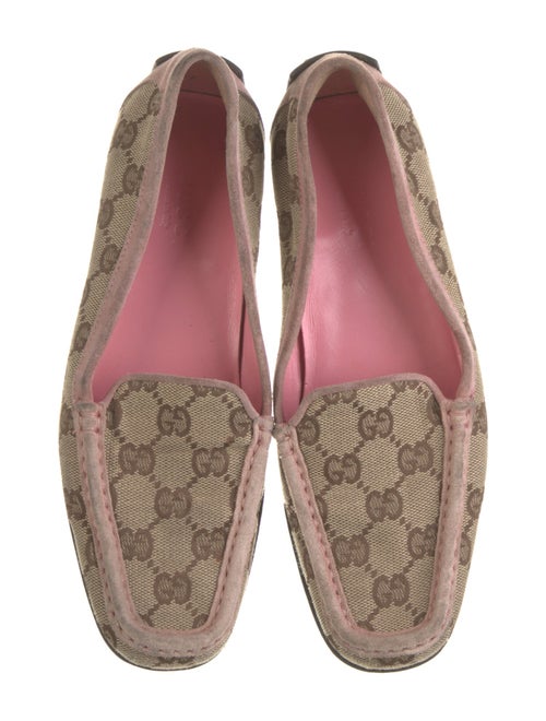 Gucci GG Canvas Canvas Loafers