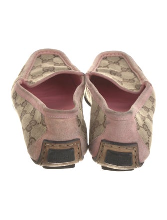 Gucci GG Canvas Canvas Loafers