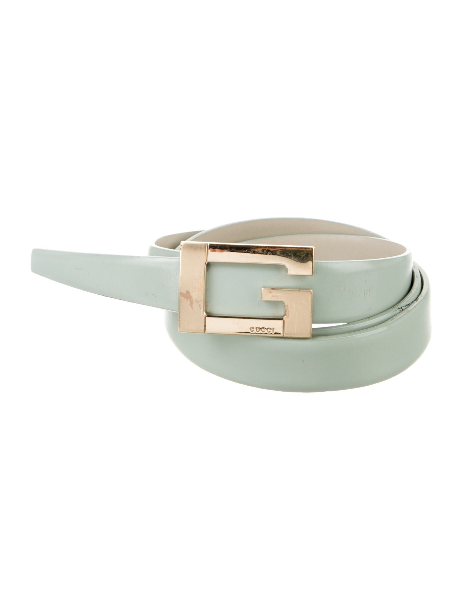 Gucci Skinny Leather Belt