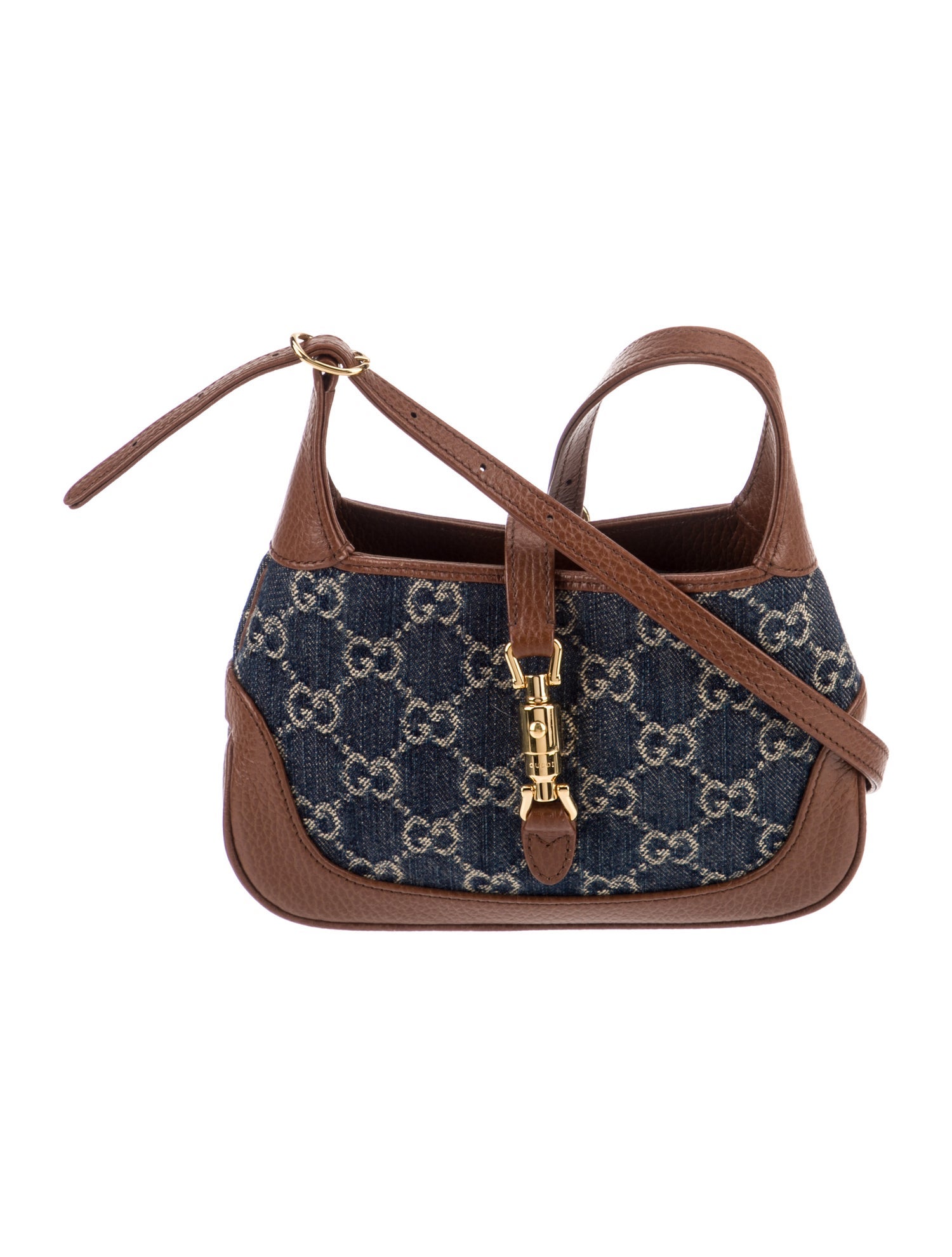 Gucci GG Denim Jackie 1961 Mini