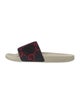Gucci GG Signature Velvet Slides