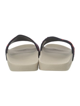 Gucci GG Signature Velvet Slides