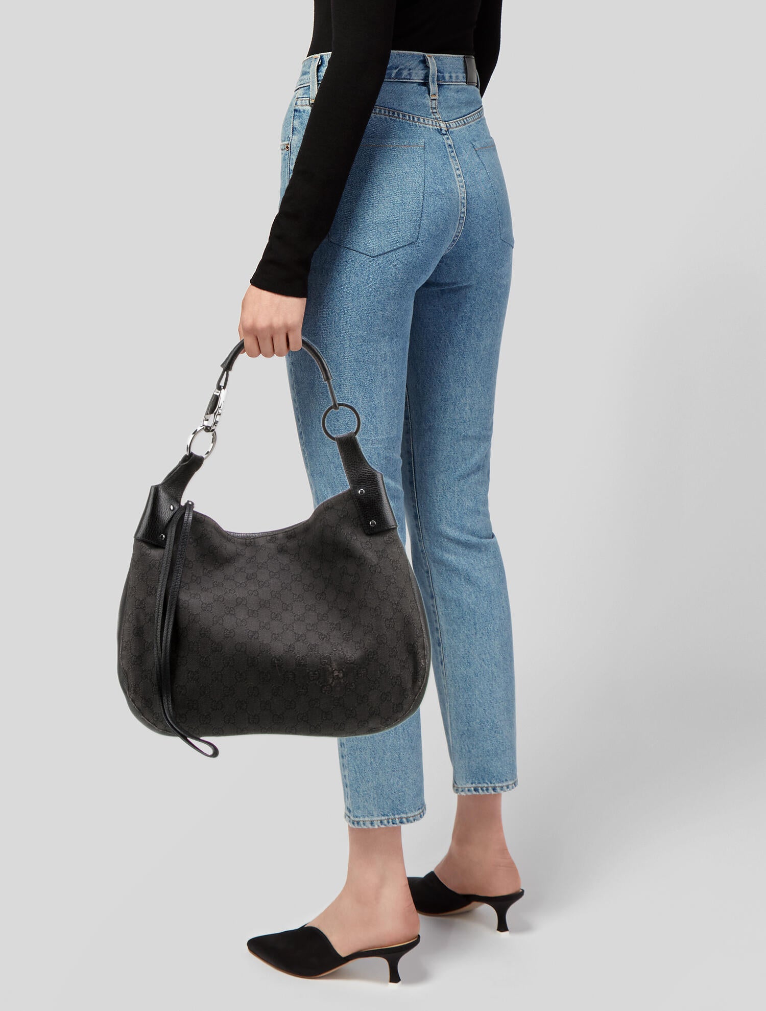 Gucci GG Canvas Hobo