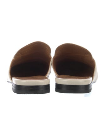 Gucci Leather Mules