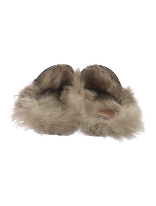 Gucci Horsebit Accent Leather Mules