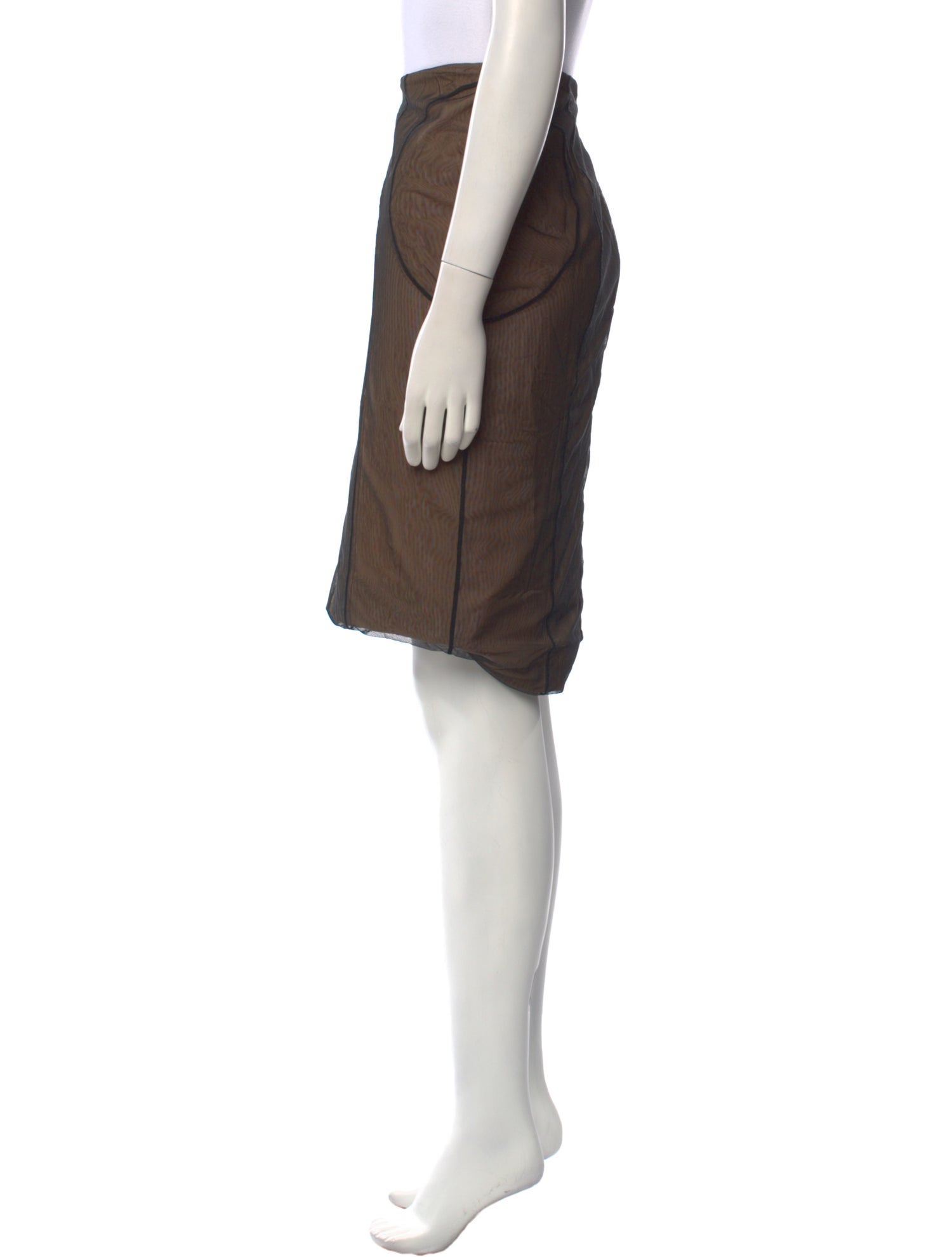 Gucci Vintage Knee-Length Skirt