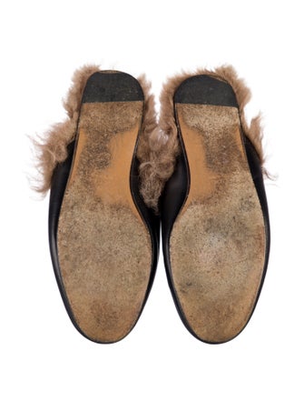 Gucci Horsebit Accent Leather Mules