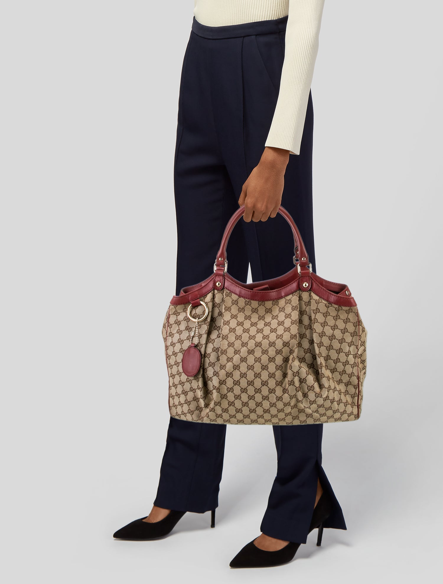 Gucci GG Canvas Shoulder Bag