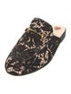 Gucci Horsebit Accent Lace Mules