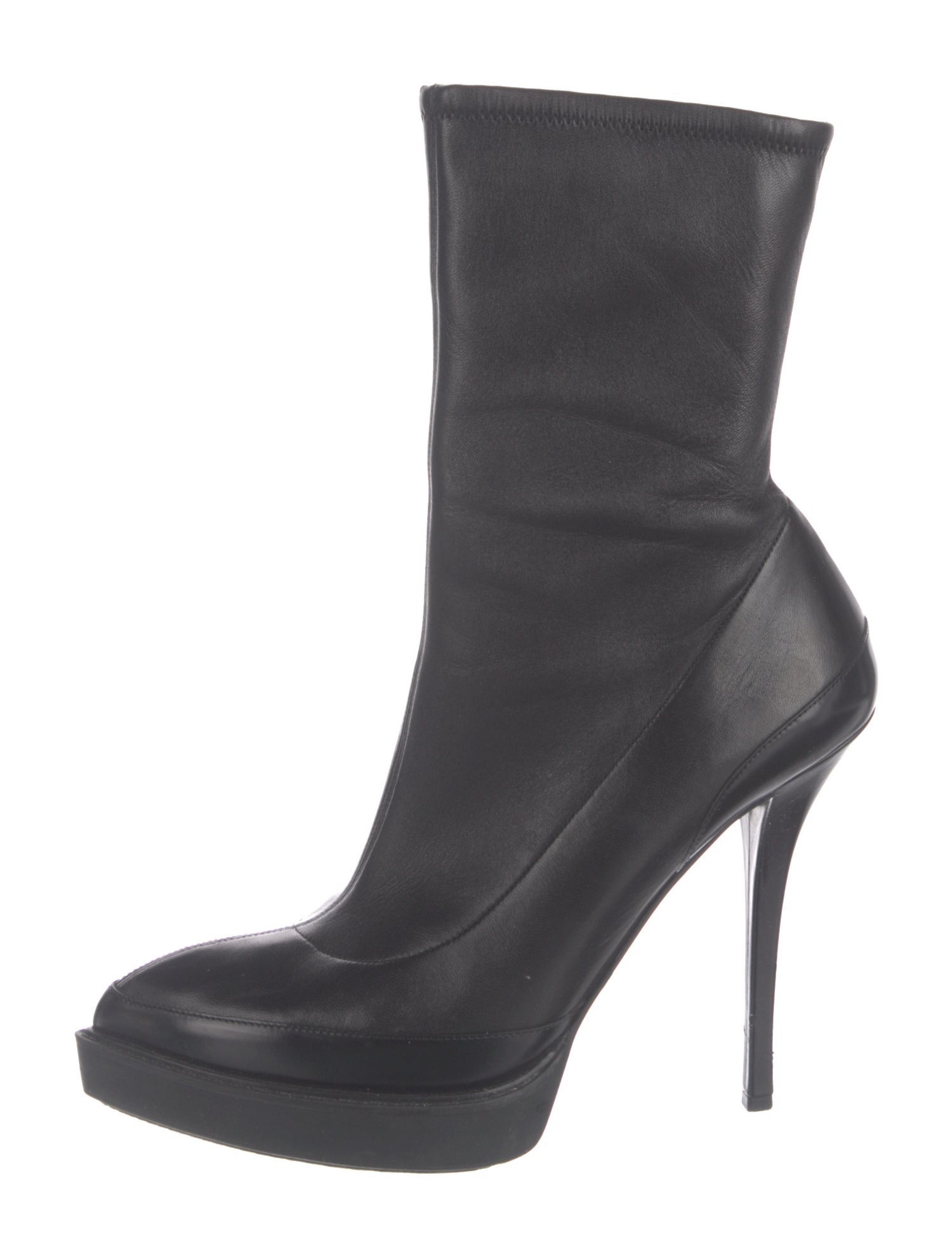 Gucci Leather Sock Boots