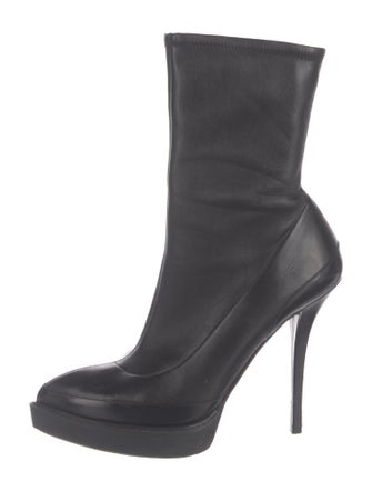 Gucci Leather Sock Boots
