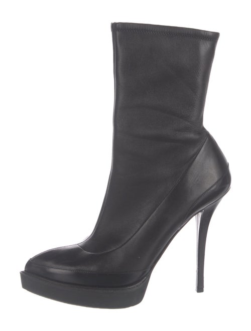 Gucci Leather Sock Boots