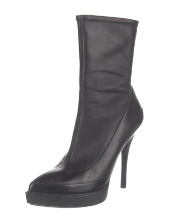 Gucci Leather Sock Boots