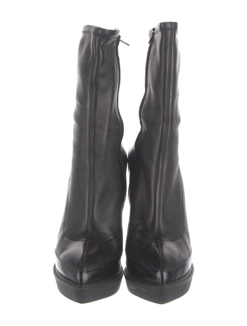 Gucci Leather Sock Boots