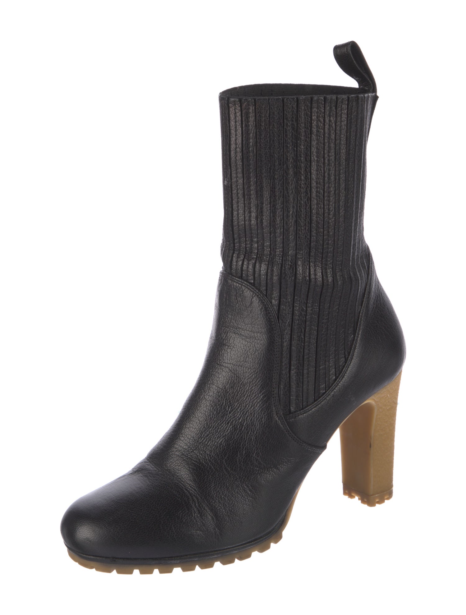 Gucci Leather Sock Boots