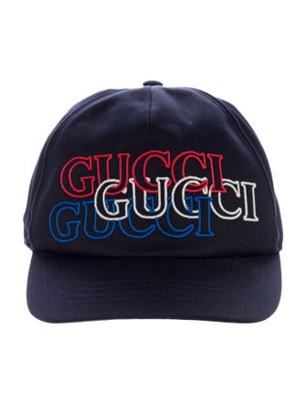Gucci Logo Canvas Baseball Cap