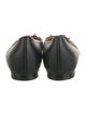 Gucci Horsebit Accent Leather Ballet Flats