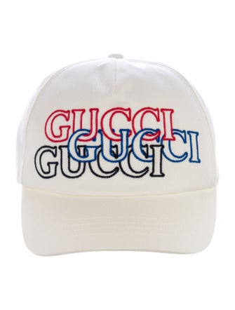 Gucci Logo Canvas Baseball Cap