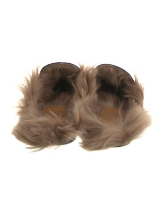 Gucci Horsebit Accent Leather Mules