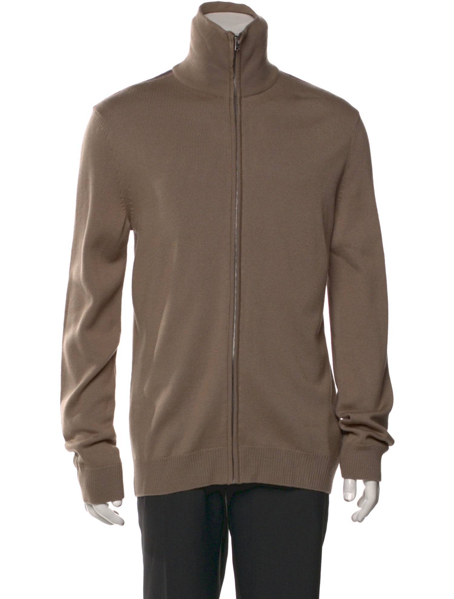 Gucci Web Accent Wool Cardigan