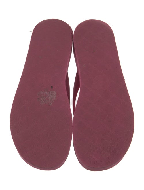 Gucci Running GG Logo Rubber Flip Flops
