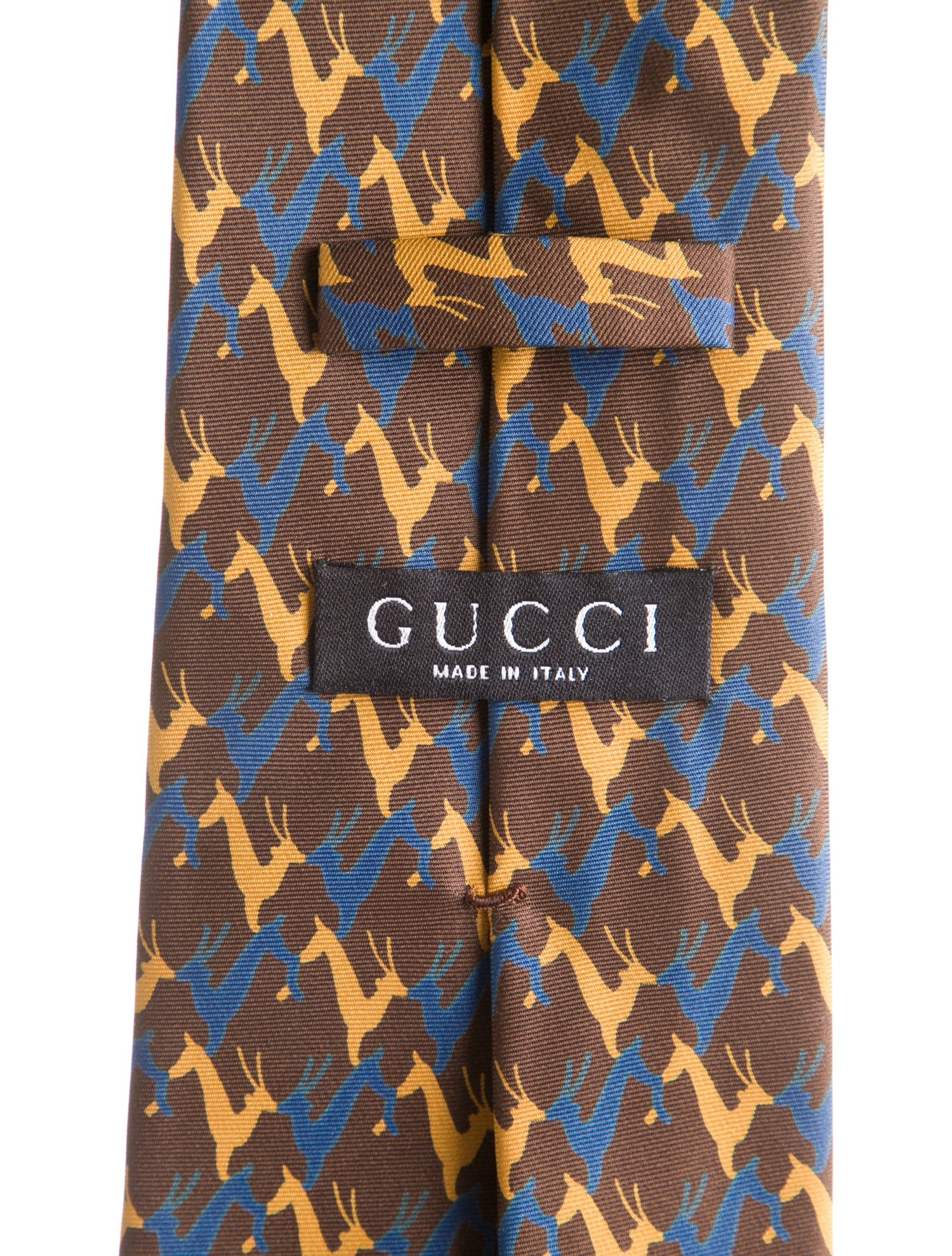 Gucci Men's Patterned Tie w/ Tags